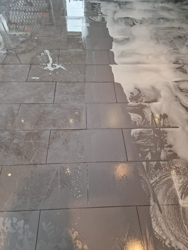 Grout Haze Removal - Floor Champions Floor Champions - stone floor restoration photo 12, Essex