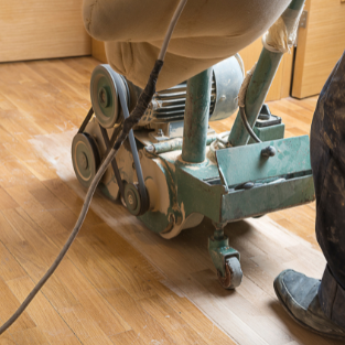 Sanding Wood Floor